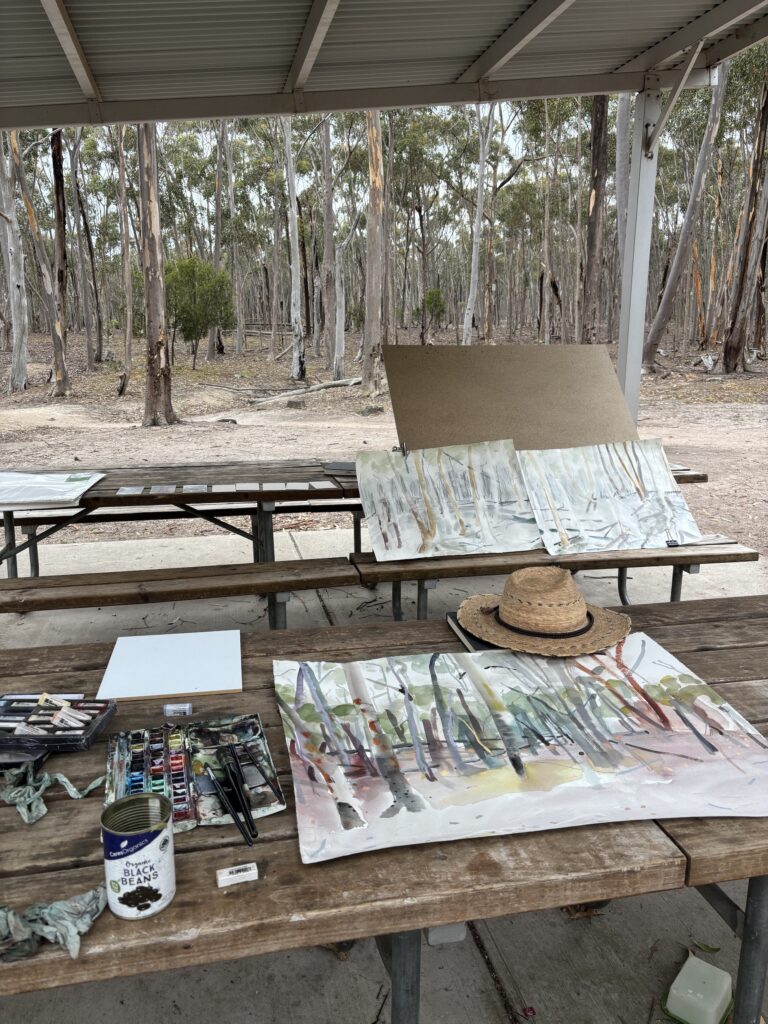 Jo Darvall discusses her latest exhibition celebrating the You Yangs mountain range near Geelong.